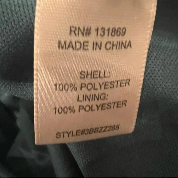 NWT Allison & Kelly Waist Tie Ruffle Hem Romper Size XL Teal Spaghetti Straps - Picture 11 of 12